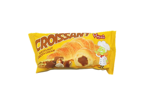 Shibaba · Hazelnut Cocoa Cream Croissant 24-piece case