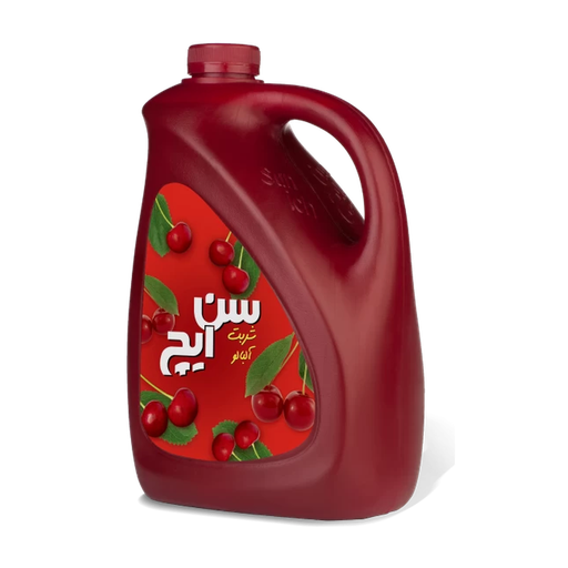 سن إيش · شراب مركز الكرز الحامض · 3 كجم · 4 عبوات